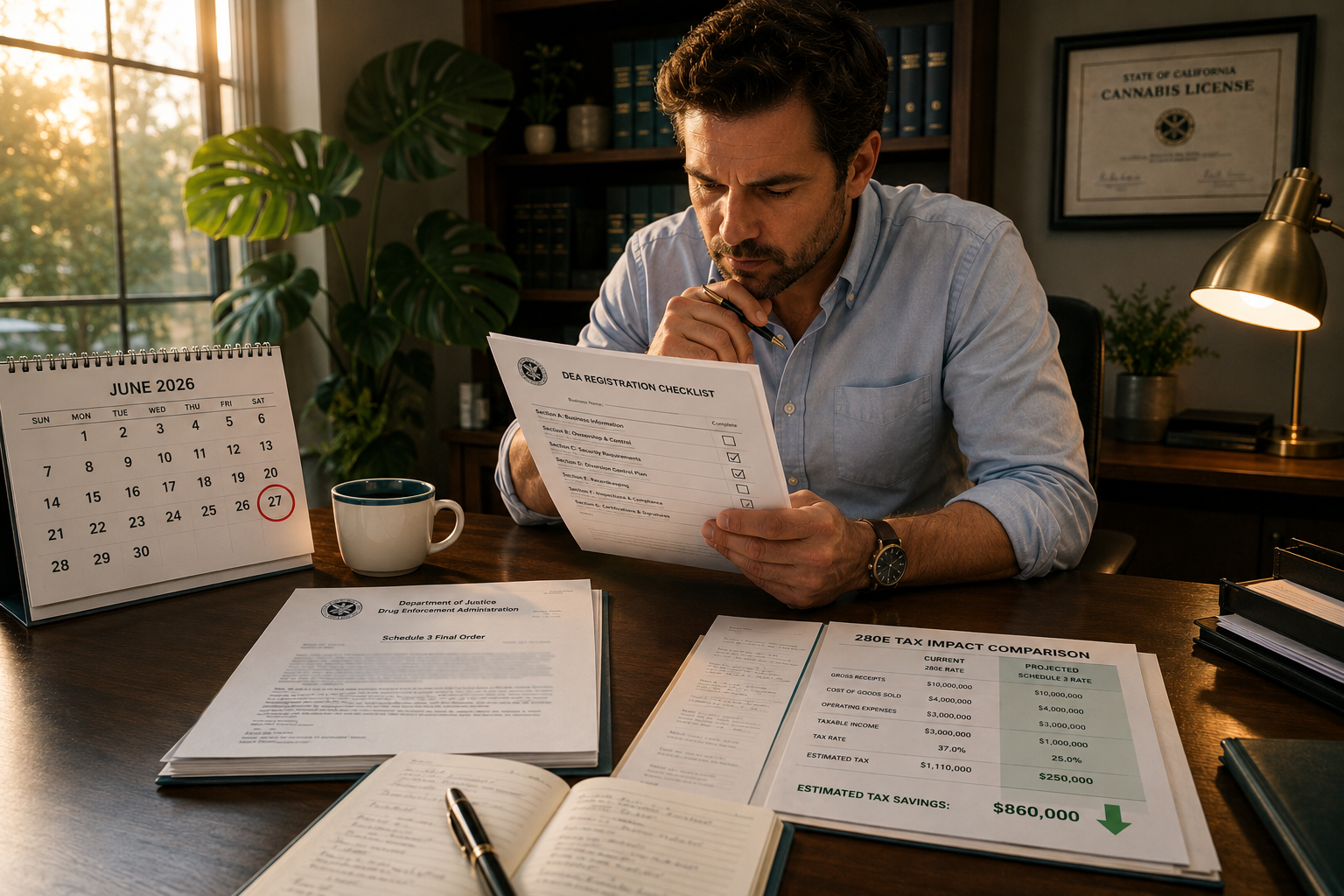 Medical Marijuana Rescheduling 2026: Schedule 3 & 280E Relief